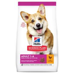 HILL'S SCIENCE PLAN Small & Mini Adult Kylling 3 kg | Tørfoder til små hunde