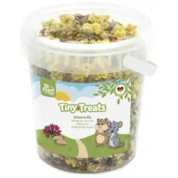 JR Farm Tiny Treats Græshoppe Mix 150 g | Snack med græshopper til hamster og gnavere
