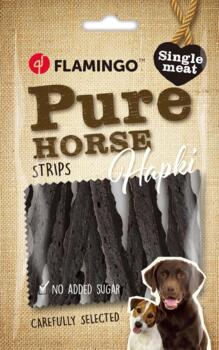 Hapki Strips with Horse 85 g | Hypoallergen hundesnack med hest