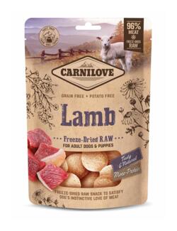 Freeze-Dried Raw Snacks Lamb | Frysetørret hundesnack med lam