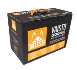 Vaisto® Svart (gris, kylling, lam) 10 kg | BARF fuldfoder til aktive hunde