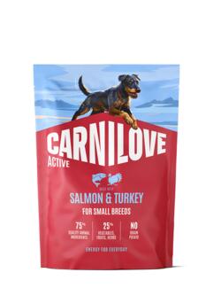 Carnilove Salmon & Turkey for Adult Small Breeds 1,5 kg | Fuldfoder til voksne hunde af små racer