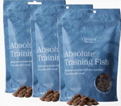 Oliver’s SIGNATURE Absolute Training Fish 3 x 150 g | Semi-moist træningsgodbid med fisk