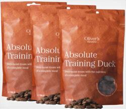 Oliver’s SIGNATURE Absolute Training Duck 3 x 150 g | Semi-moist træningsgodbid med and