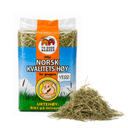 To Gode Naboer urtehø med mineraler - naturligt gnaverhø (500g)