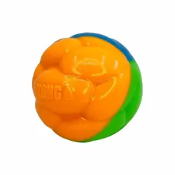 KONG Twistz High-viz Ball – Selvlysende hundebold