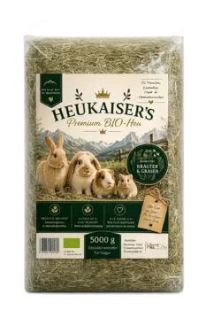 Heukaiser Premium Bio-Hø 5 kg – Økologisk alpehø