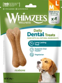 Whimzees Ricebone M/L Tandrensende Risben 240g