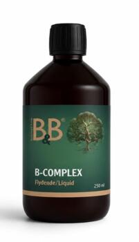 B&B B-Complex – Flydende B-vitamin tilskud til hunde (250 ml / 500 ml)