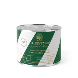Essential Foods Christmas Cat Pâté – Kornfrit og cremet julevådfoder til katte (200g)