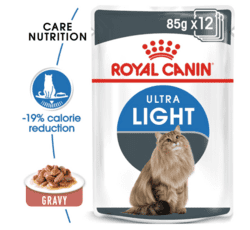 Royal Canin Ultra Light - chunks in sauce 12 pcs