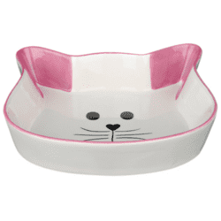 Ceramic bowl cat face, 0.25 l/12 cm