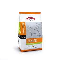 Arion Adult Senior Breed – Kylling & Ris 12 kg