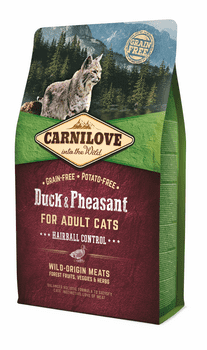 CarniLove Duck &amp; Pheasant 2 kg 100% GRAIN FREE