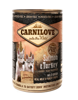 Carnilove Canned Salmon &amp; Turkey Puppy 400g