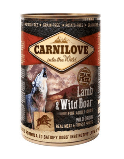 Carnilove Canned Lamb &amp; Wild Boar for Adult 400g