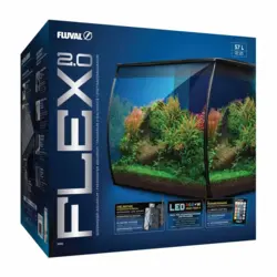 Fluval Flex 57 liters Black (FREE SHIPPING)