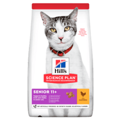 HILL&#39;S SCIENCE PLAN Senior 11+ Cat food with chicken 1.5 kg