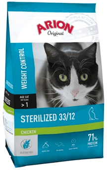 Arion Original Cat Sterilized Chicken 2 kg.