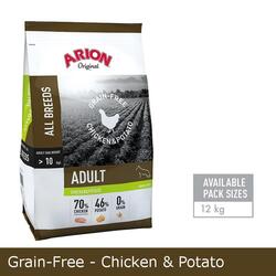Arion Grain-Free - Chicken & Potato dog food 12 kg