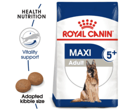ROYAL CANIN DOG FOOD MAXI ADULT 5+ 15 KG.