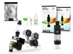 Co2Art Pro-SE series complete aquarium CO2 System with new inline CO2 Diffuser
