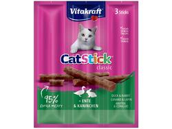 Vitakraft Cat Stick Classic with duck and rabbit
