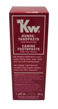 Kw Dog toothpaste with liver flavor 75g
