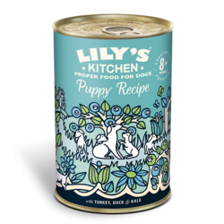 Lily&#39;s kitchen ﻿﻿Puppy Recipe Turkey &amp; Duck 400g