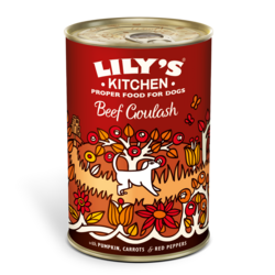 Lily&#39;s kitchen Beef Goulash Tin 400g