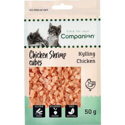 Companion Chicken Shrimp Cubes 50g (UDSOLGT)