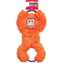 KONG Legetøj Tuggz Monkey Orange XL 42cm