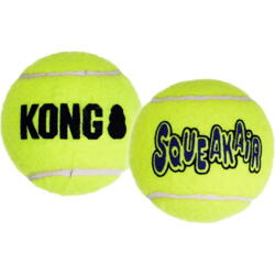 2 X KONG SqueakAir Tennis Ball L 8cm