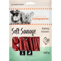 Companion Soft Sausage med Kylling (UDSOLGT)