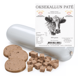 Oksekallun paté 800 gram