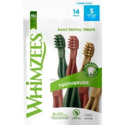 Whimzees tyggeben tandbørste - Small