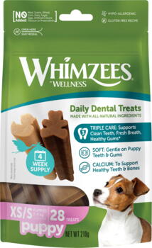 Whimzees Puppy Chew XS/S for small puppies