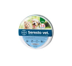 Seresto VET tick and flea collar for cats/dogs under 8 kg