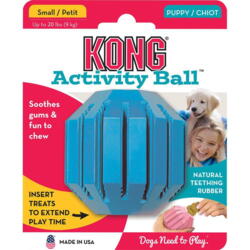 Kong Puppy Activity Ball S Ø7.5 cm - Blue