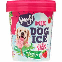 Smoofl Dog Ice Cream Mix - Strawberry