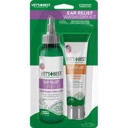 Vets Best ear and dry wash set