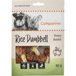 Companion rabbit rice dumbbell