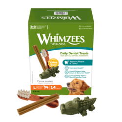 Whimzees Tandrensende Mix kasse large 24 stk