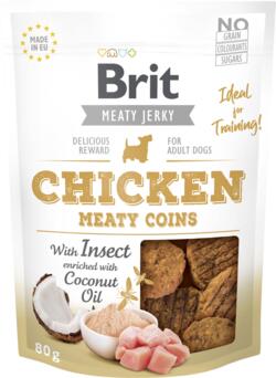 Jerky Chicken with Insect Meaty Coins