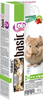 Smakars chinchilla - sydfrugter og nødder