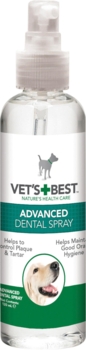 Vets Best advanceret tandpleje spray - Inkl. tyggereb