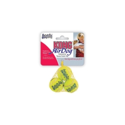 Kong Airdog Squeakair Tennisboll 3 pack S 5 cm