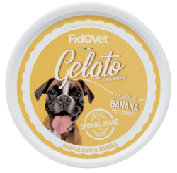 FidoVet Gelato - Banan hundeis