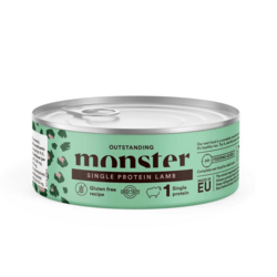 Monster Cat Adult Lam Vådfoder til kat, 100g