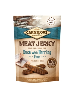 Carnilove Jerky Duck with Herring Fillet 100 g